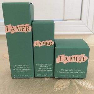 COPY - La Mer 3pc Set Serum Eye Balm Intense Exfoliator